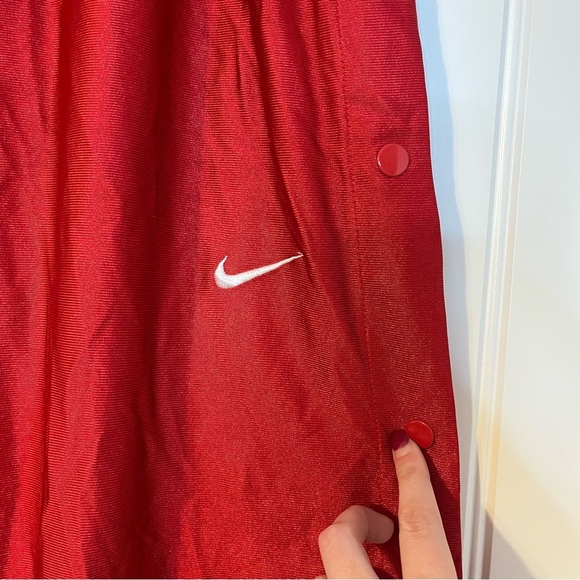 Nike Vintage 90s Team Breakaway Basketball Pants Red Size XXL Men’s Nylon - Picture 2 of 7